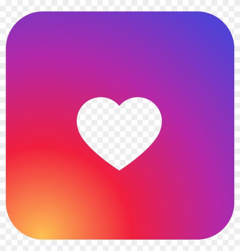 Love Instagram Logo - Instagram Heart Png Clipart Image 01 - Logo Instagram Love Png ...