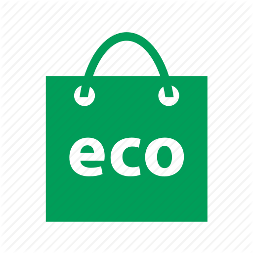 Green Shopping Logo - Bag, buy, eco, ecology, green, shop, shopping icon