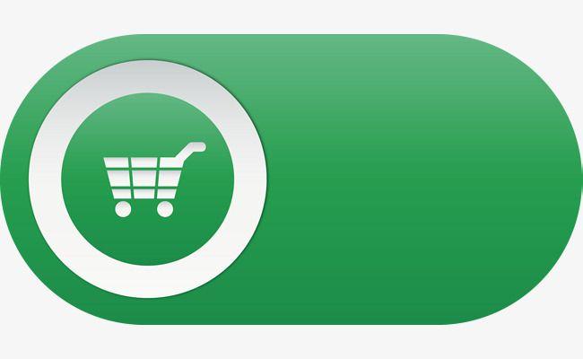 Green Shopping Logo - Green Shopping Cart Snapping Button, Green Vector, Shopping Vector