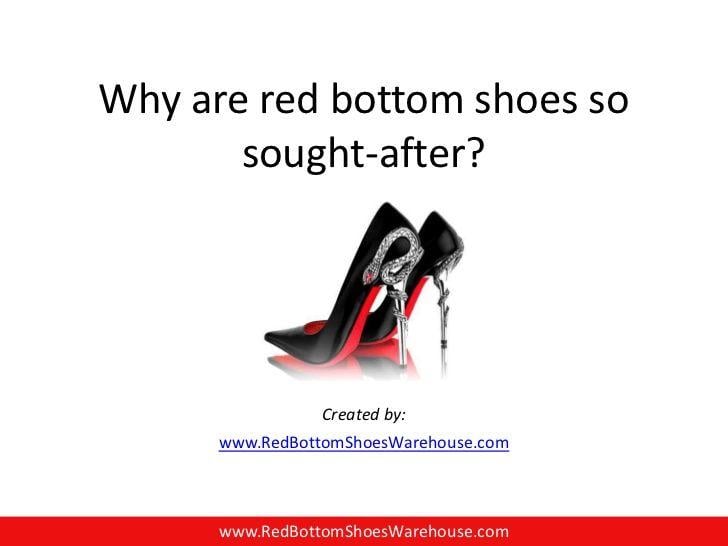 Red Bottom Logo - Why are red bottom shoes so sought after