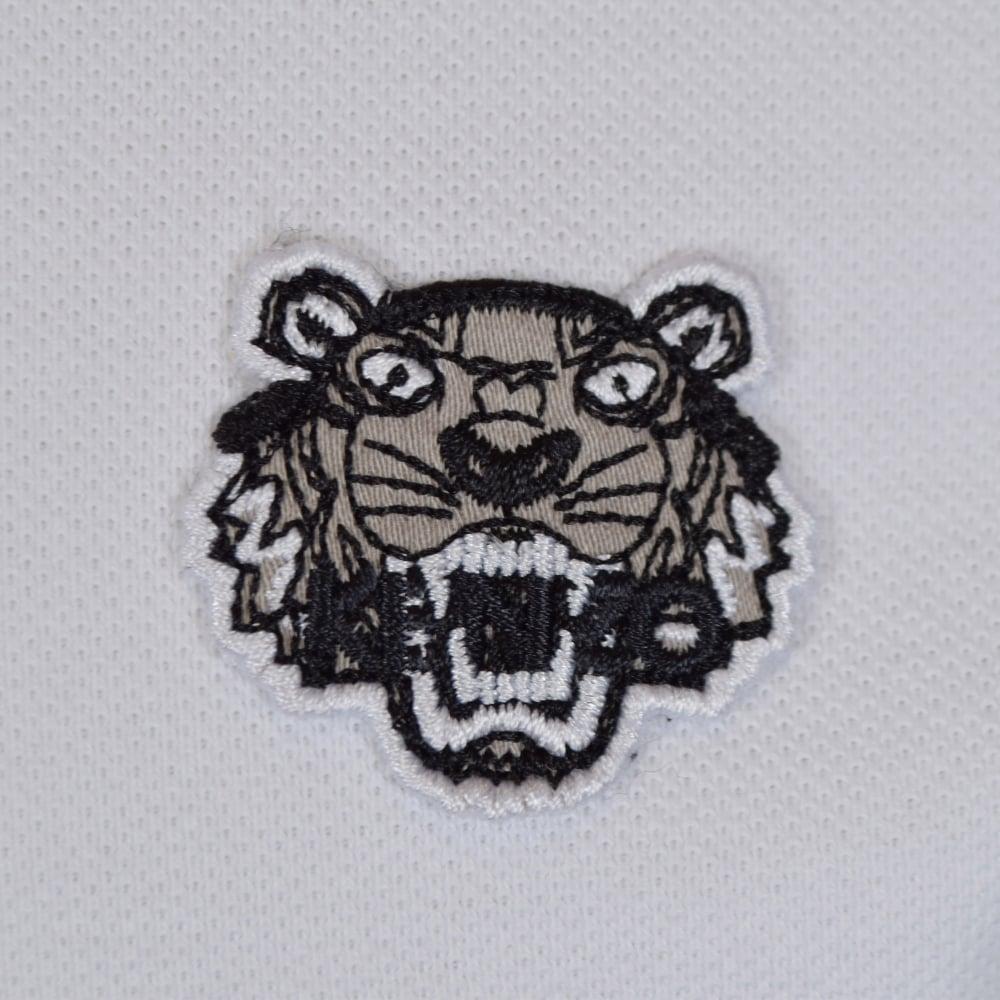 White Tiger Logo - KENZO Kenzo White Tiger Logo Polo Shirt - Men from Brother2Brother UK
