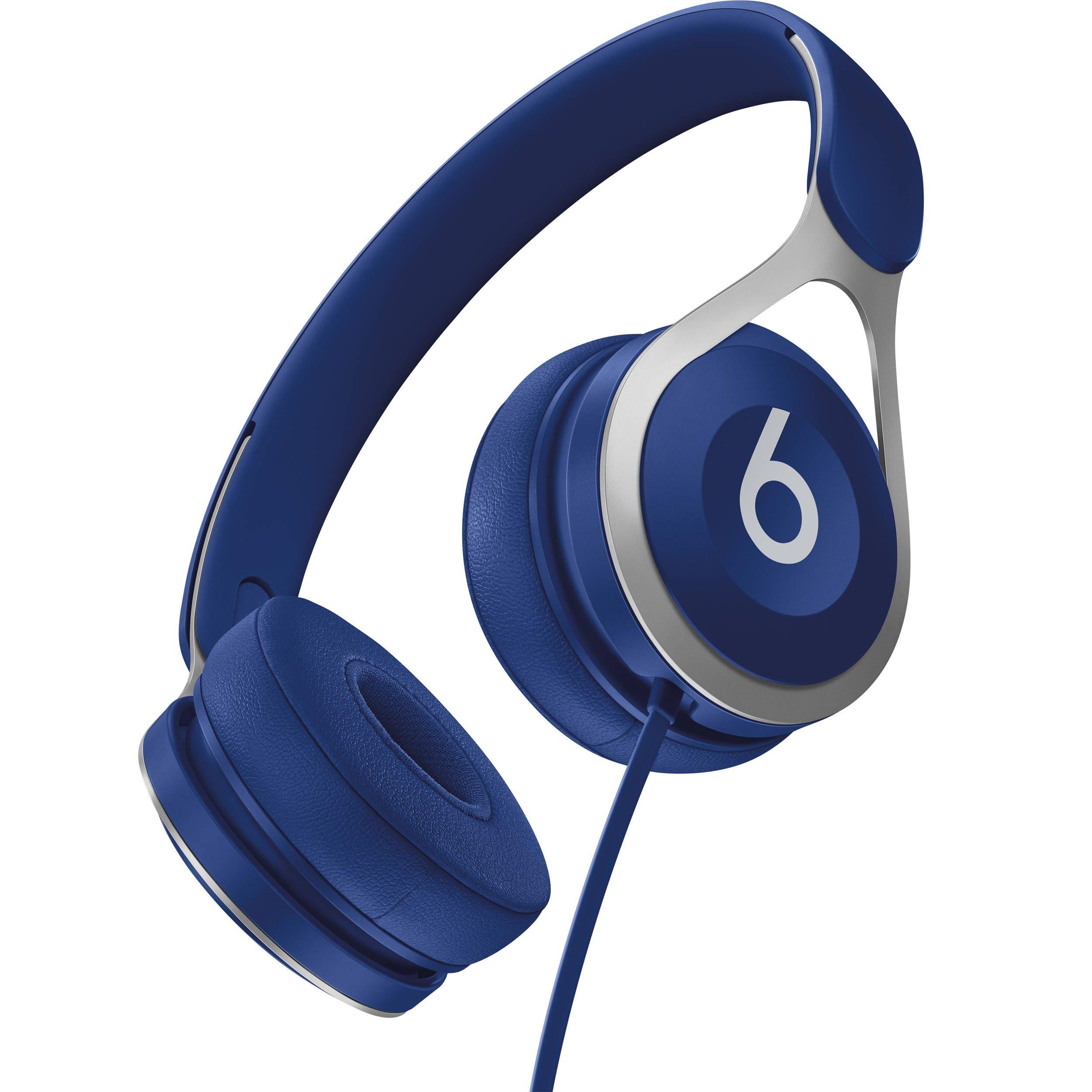Blue Beats by Dre Logo - Beats By Dr. Dre Beats EP On Ear Headphones (Blue) ML9D2LL A B&H