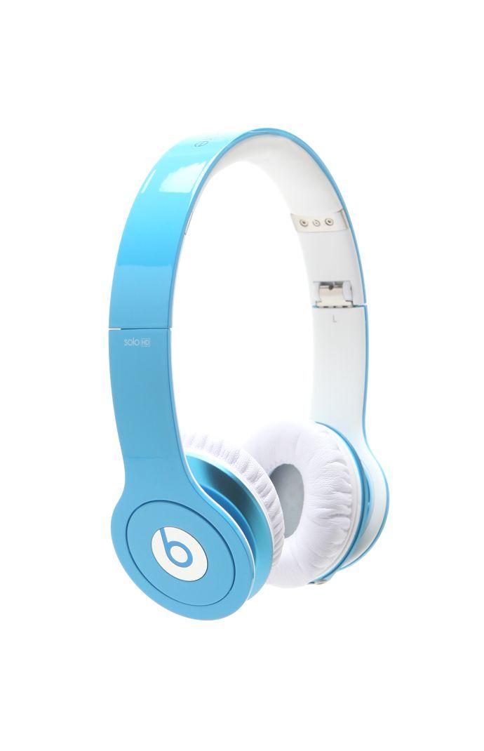 Blue Beats by Dre Logo - Beats by Dr.Dre Solo HD Light Blue Headphones #pacsun ...