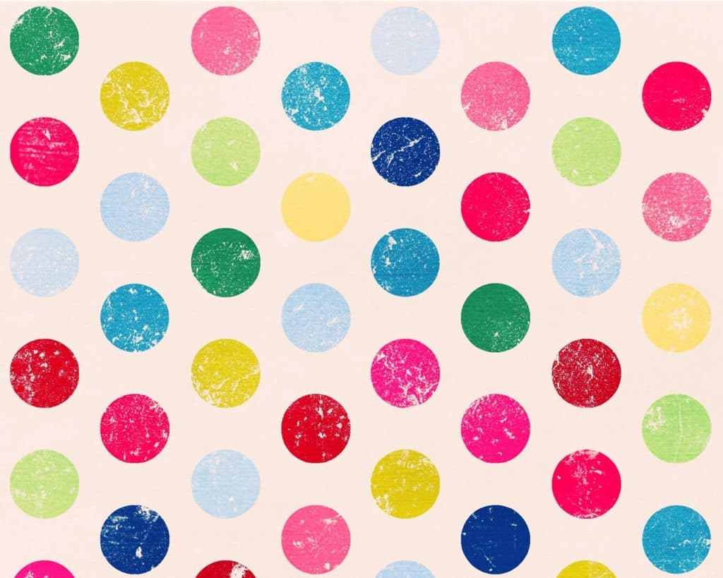 Multi Colored Dots Logo - I see multi-colored dots.