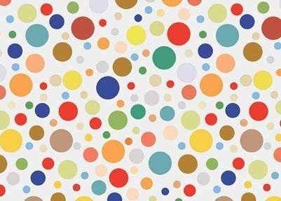 Multi Colored Dots Logo - Multi Coloured Dots PVC Vinyl Wipe Clean Tablecloth Oilcloths -ALL ...