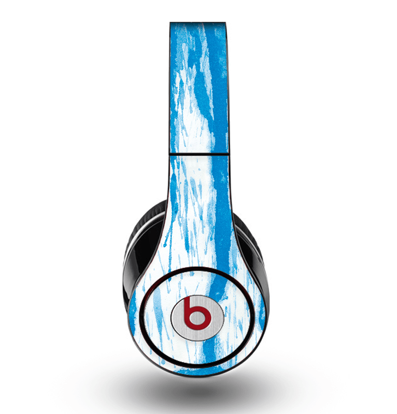 Blue Beats by Dre Logo - The Running Blue WaterColor Paint Skin for the Original Beats