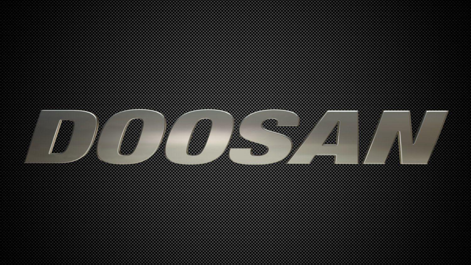 Doosan Logo - Doosan logo 3D Model in Parts of auto 3DExport