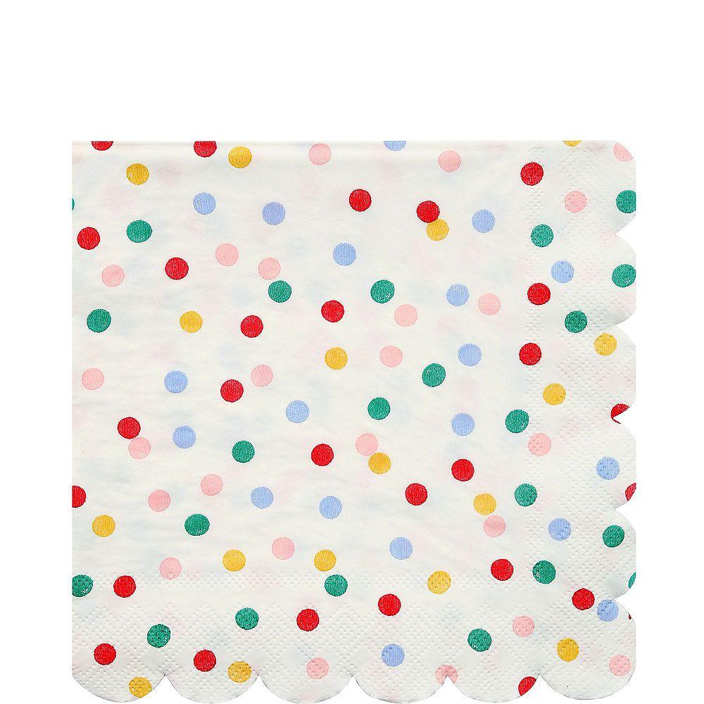 Multi Colored Dots Logo - Multicolored Dots Lunch Napkins 20ct | Party City