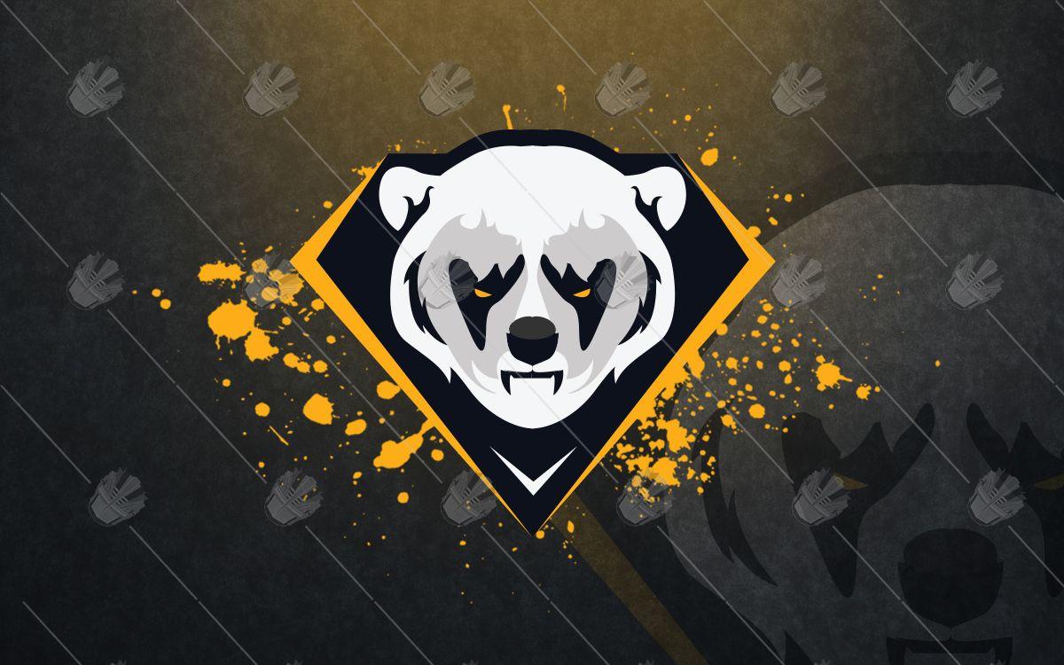 Polar Gamer Logo - Polar Bear Mascot Logo For Sale Polar Bear eSports Logo - Lobotz