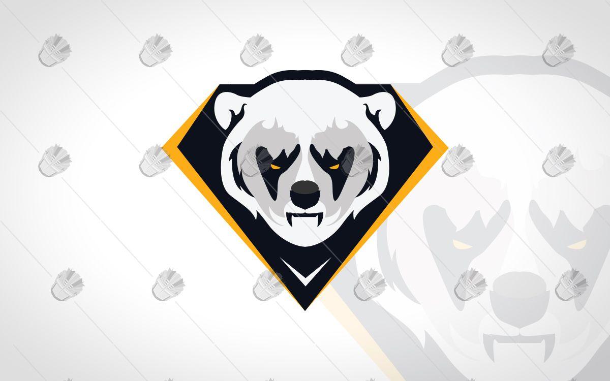 Polar Gamer Logo - Polar Bear Mascot Logo For Sale Polar Bear eSports Logo - Lobotz