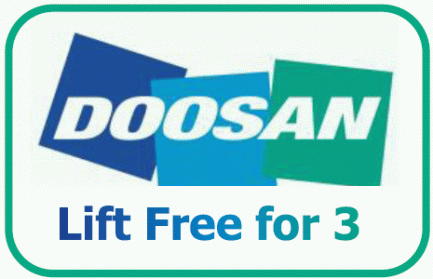 Doosan Logo - LiftFreeforThree logo