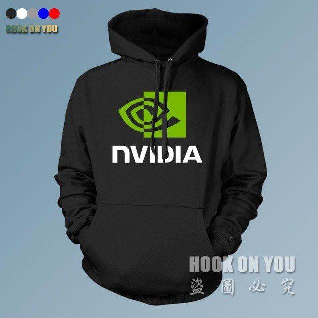 Polar Gamer Logo - Grafiki Nvidia LOGO Print bluzy Bluzy odzież LOL Gamer CSGO polar w ...