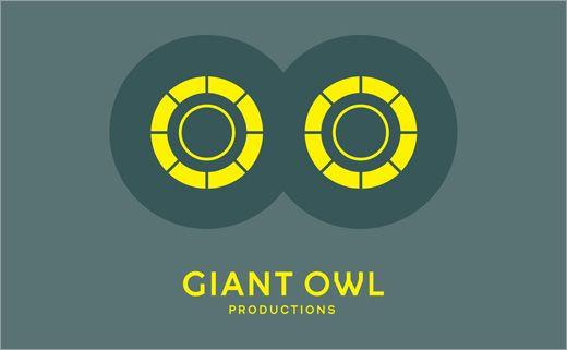 Studio Movie Production Company Logo - Alphabetical Designs Identity for Film Producer, 'Giant Owl' - Logo ...