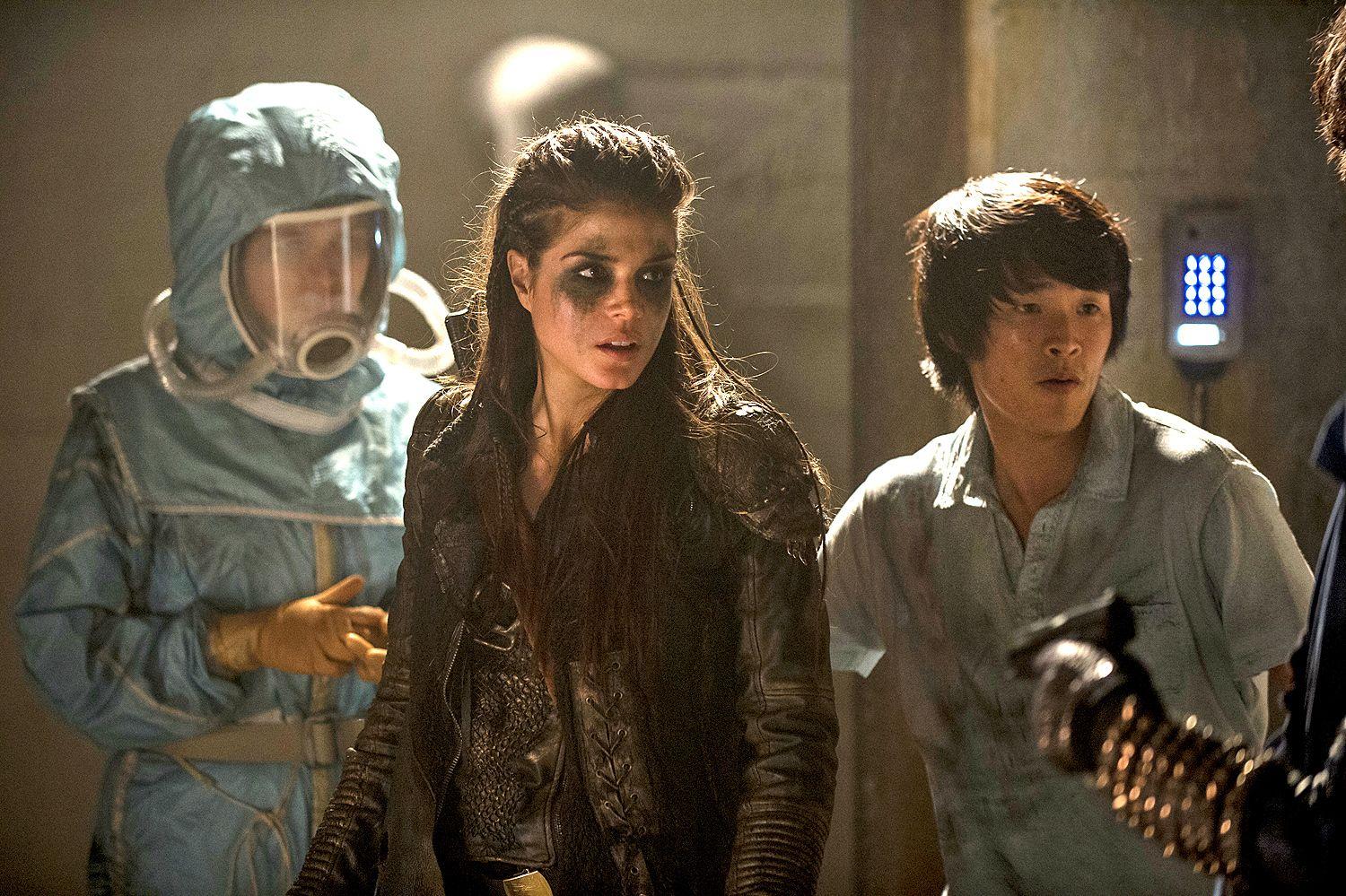 The 100 Blood Logo - The 100' season 2 finale recap: 'Blood Must Have Blood, Part Two ...