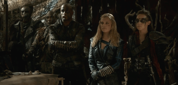 The 100 Blood Logo - Blood Must Have Blood” in The 100 Season 2 Finale | Lady Geek Girl ...