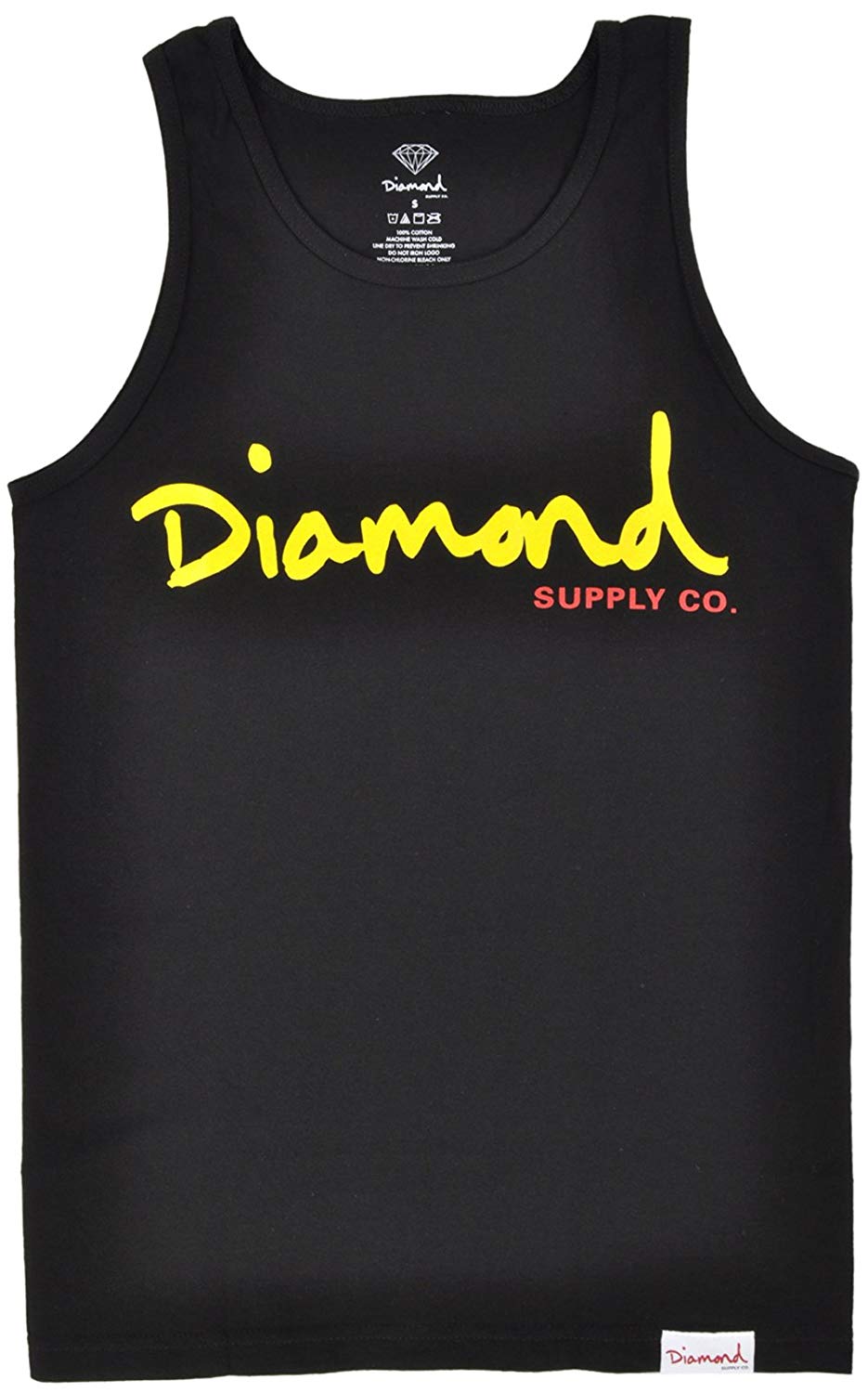 Dimond Supply Logo - Amazon.com: Diamond Supply Co. Diamond OG Script Logo Tank Top in ...