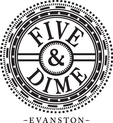 Evanston Logo - Five & Dime