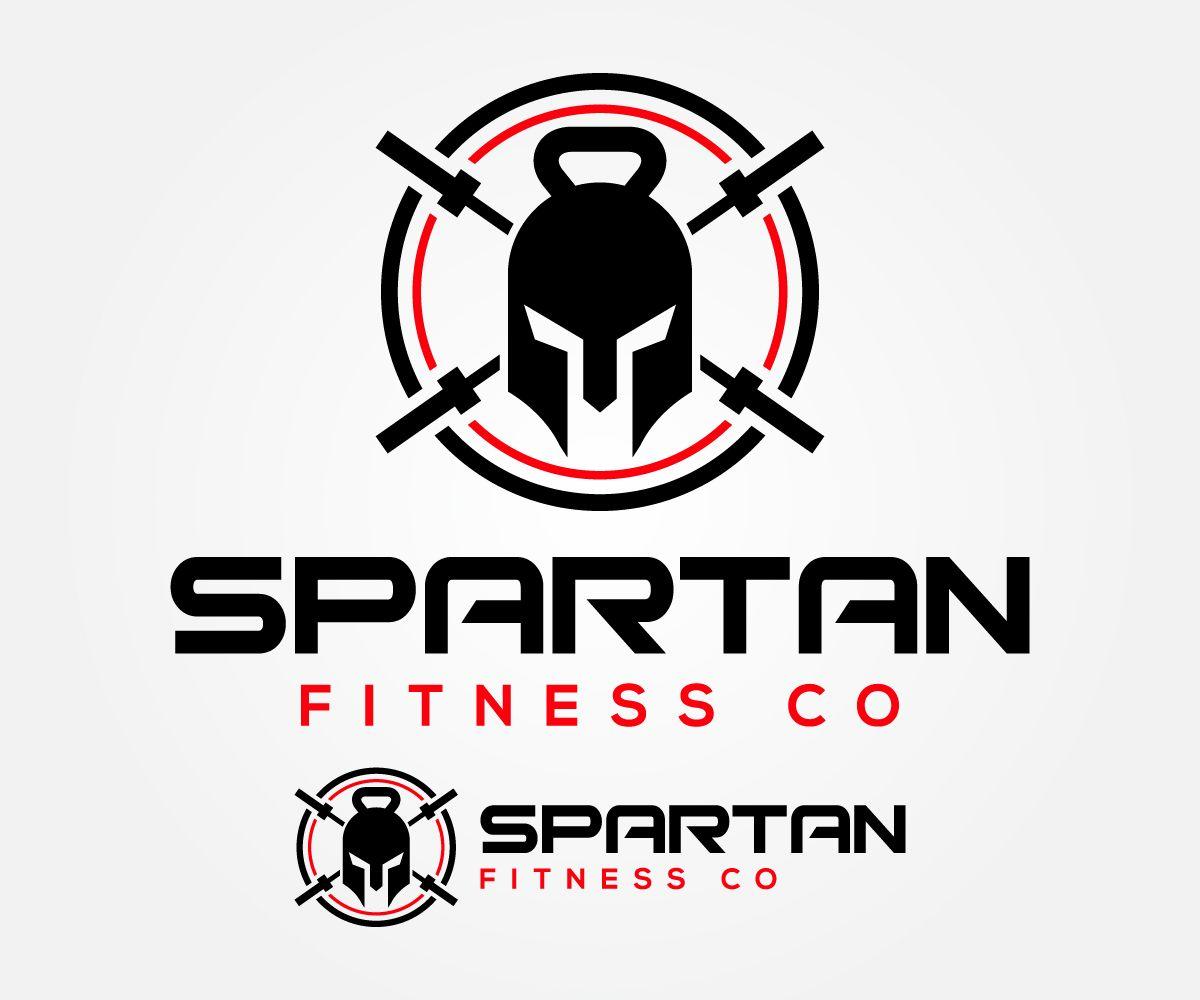 Spartan Barbell Logo - Elegant, Playful, Clothing Logo Design for Spartan Fitness Co