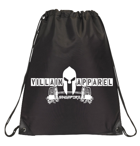 Spartan Barbell Logo - Spartan Barbell Logo Drawstring Bag – Villain Apparel