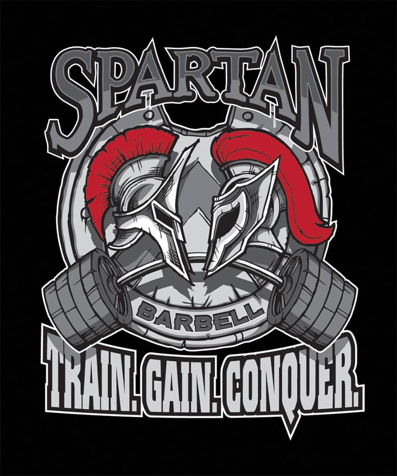 Spartan Barbell Logo - Joe and Samantha Todd: Spartan Barbell (Strength, Hardwork ...