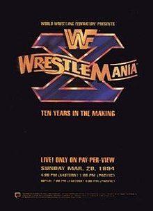 WrestleMania 9 Logo - WrestleMania X