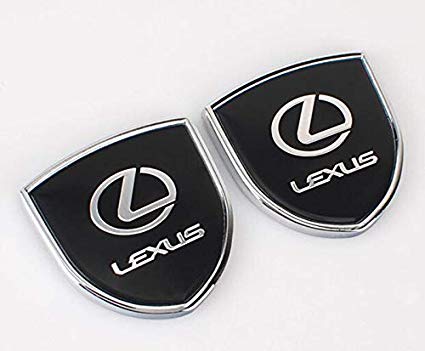 Shield Car Logo - Ycsm 2 Pcs Metal Decorative Logo Shield Refit Logo