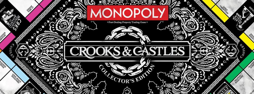 Crooks and Castles Monopoly Logo - MONOPOLY®: Crooks and Castles Collector's Edition | USAopoly Custom ...