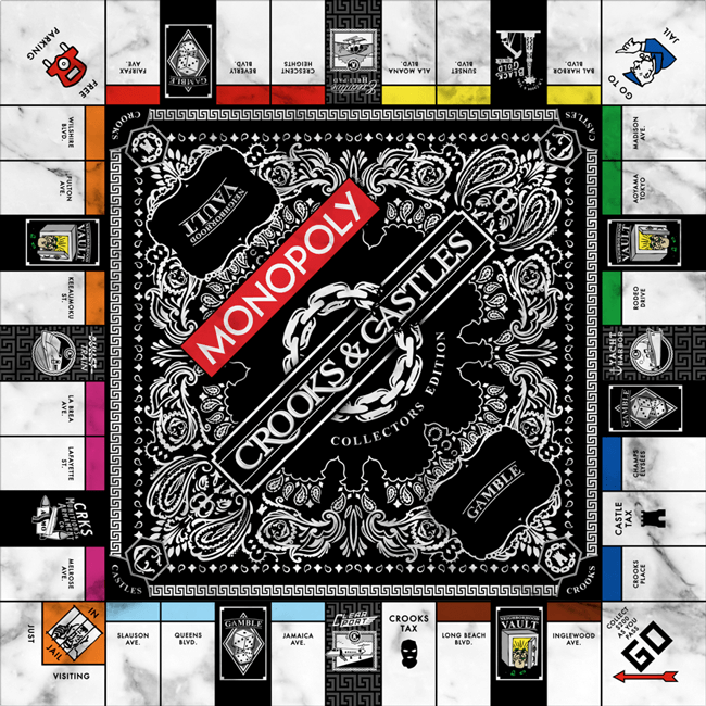 Crooks and Castles Monopoly Logo - CROOKS & CASTLES