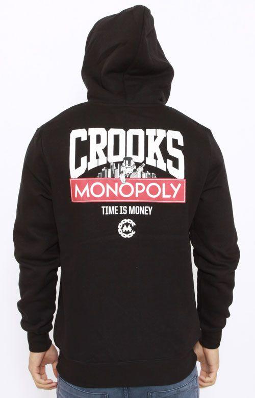 Crooks and Castles Monopoly Logo - Crooks & Castles, Monopoly Zip Up Hoodie