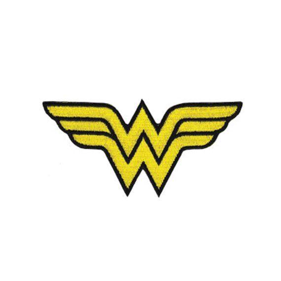 Etsy Official Logo - Wonder Woman Iron On Applique, Official DC Comics Iron On Patch, Wonder  Woman Logo Patch, 1.5 x 4 inches