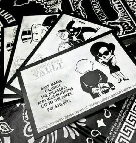 Crooks and Castles Monopoly Logo - Monopoly Crooks & Castles Collector's Edition In Crooks We Trust