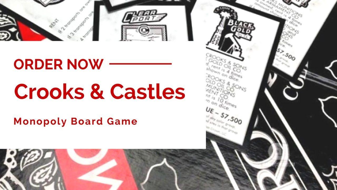 Crooks and Castles Monopoly Logo - Crooks & Castles X Monopoly Board Game BREDFORSURVIVAL.COM
