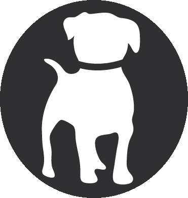 Dog Circle Logo - logo circle