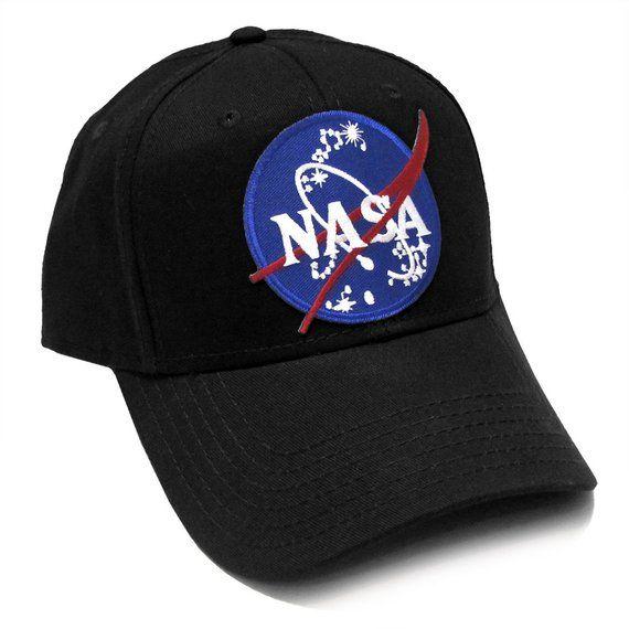 Etsy Official Logo - NASA OFFICIAL Emblem Insignia Logo Patch Baseball Adjustable Snapback Cap Hat- Black, Navy