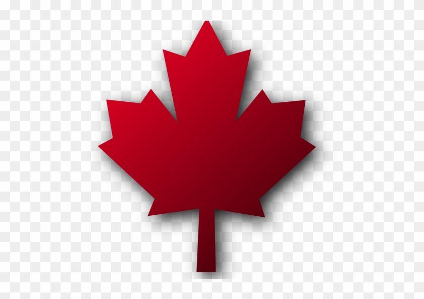 Red White Maple Leaf Logo - Cropped Maple Leaf Clipart Black And White Maple Leaf - Toronto ...