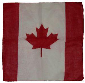 Red White Maple Leaf Logo - Canada Canadian Maple Leaf Red White Bandana