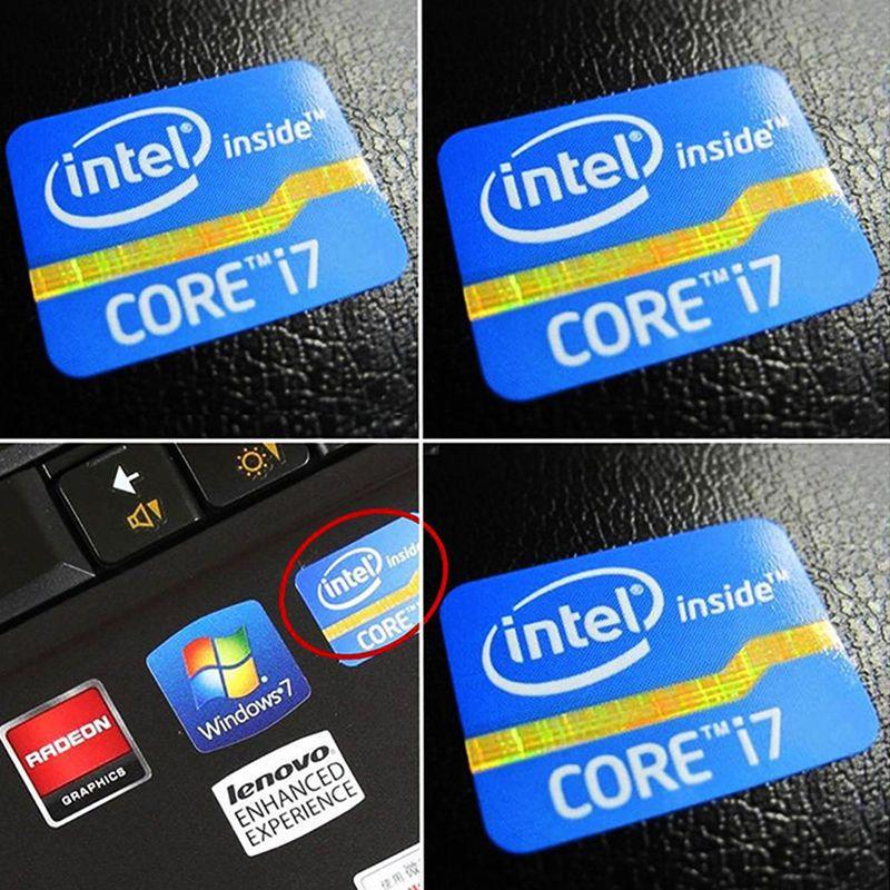 Intel I7 Logo - Intel Core i7 Inside Sticker Badge 2nd 3rd Generation DESKTOP LOGO
