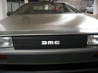 DeLorean Grill Logo - Brad's Melodramatic Delorean Restoration Blog (VIN: 05447): Black ...