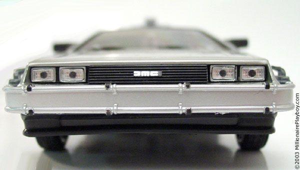 DeLorean Grill Logo - Millionaire Playboy ™ : Toys: Deskmates: Welly Back to the Future ...