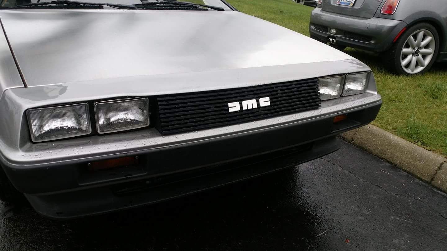 DeLorean Grill Logo - 3D printed Delorean front grill | 3D Printing | 3D Printing, Prints ...