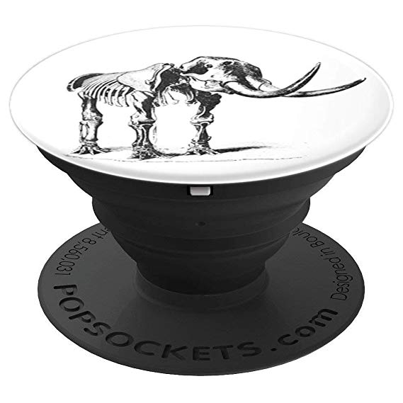 White Elephant and Globe Logo - White Elephant gifts Xray black cool mammoth fossil