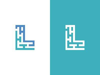 Letter L Logo - Labyrinth - Letter L Logo by Mauro Bertolino | Dribbble | Dribbble