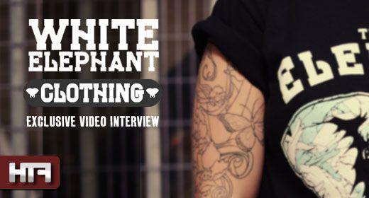 White Elephant and Globe Logo - Video Interview: White Elephant Clothing (Exclusive) | HTF Magazine