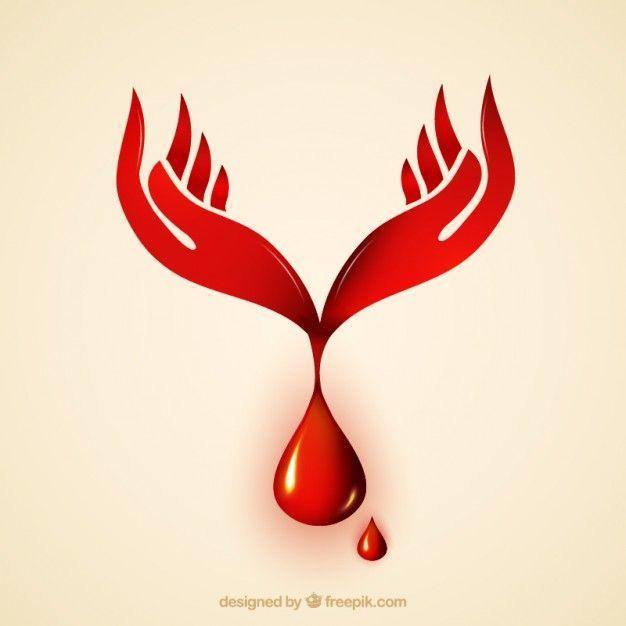 Blood Drive Logo - Blood-donation-logo - Freepik.com-Hands-Pin-8 | Hands | Blood ...