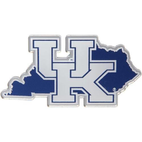 Kentucky Logo - Kentucky Wildcats Acrylic State Shape Logo Auto Emblem