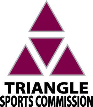 Red Triangular Sports Logo - Triangle Table Tennis. NC Table Tennis Programs