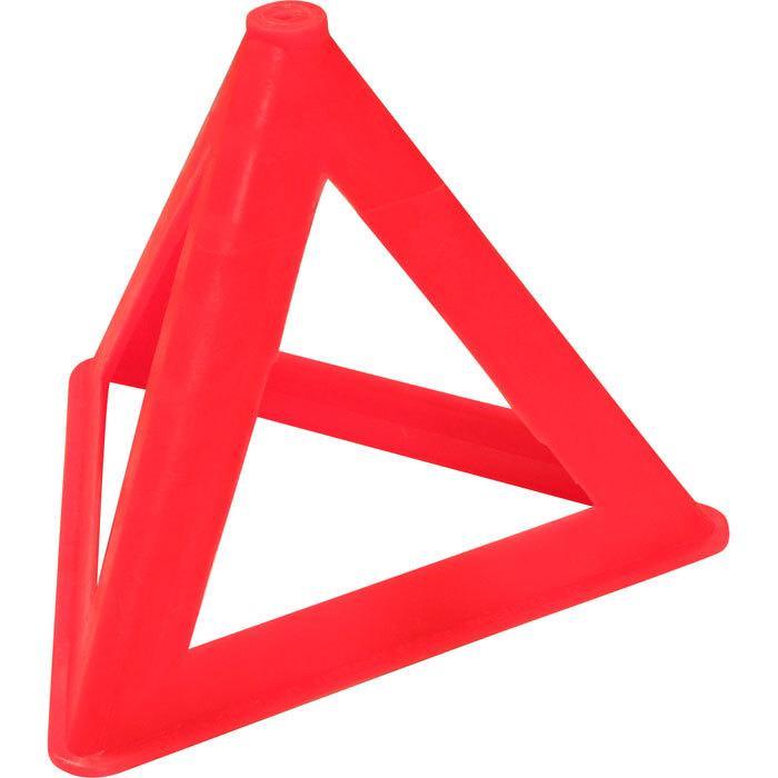 Red Triangular Sports Logo - TRIANGLE MARKER 7