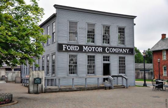 Original Ford Motor Company Logo - The Original Ford Motor Company - Picture of The Henry Ford ...