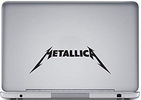Laptop Logo - Metallica Logo Sticker Vinyl Transfer Laptop Car Decal 260mm x 90mm ...