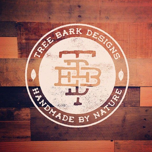 The Bark Logo - Tree Bark Designs Logo - Take Heed Design